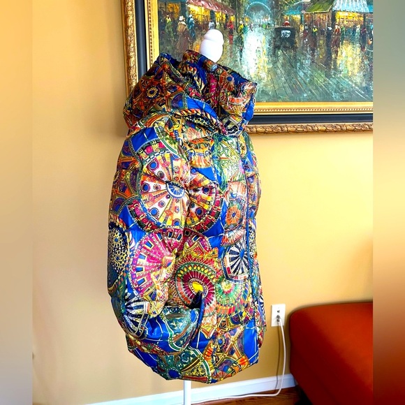 Finn Flare colorful puffer coat - Picture 12 of 17